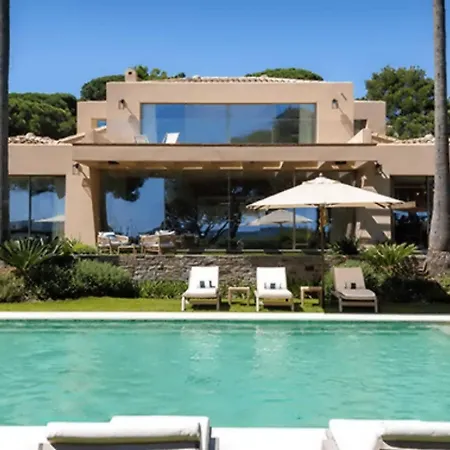 Villa Villa Cap Tahiti Two Minute To Tahiti Beach Saint-Tropez